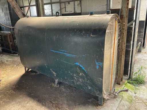 Horizontale opslagtank