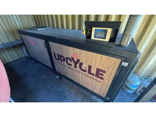 elektromechanische mobiele bioafval composteermachine Upcycle Demetterra 70