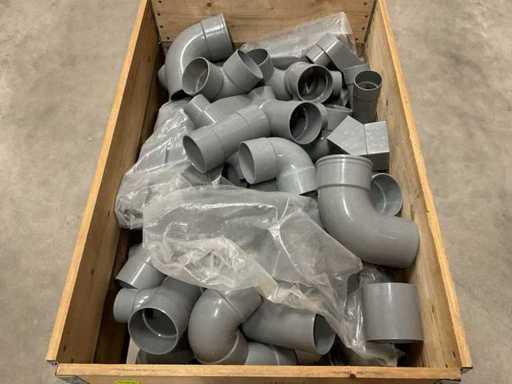 Partij PVC hulpstukken