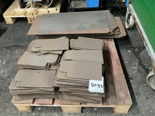 Partij metaalvoorraden