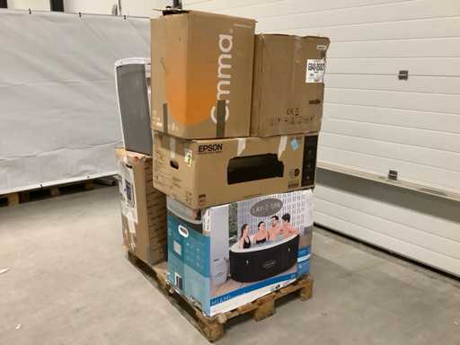Pallet A-merk Retourgoederen - 9 items