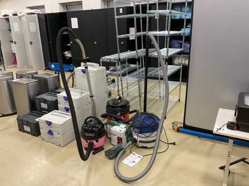 Aspirator Numatic și Fakir (3x)