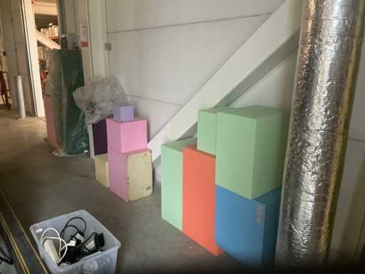 Bloki dekoracyjne i akcesoria do studia fotograficznego