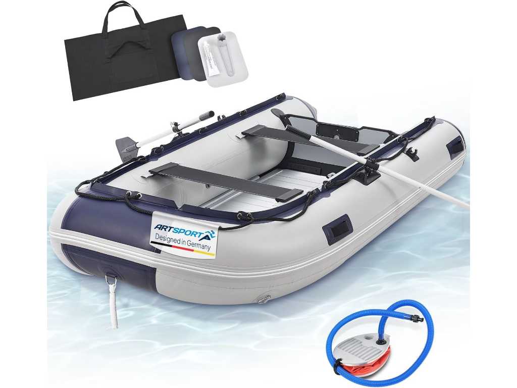 Inflatable boat 3.20 m for 4 people