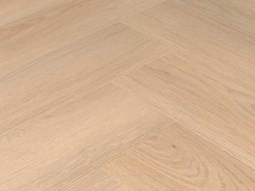 Arête de poisson en vinyle PVC SPC à clic de 63 m2 avec sous-couche XPS - 750 x 150 x 5+1 mm