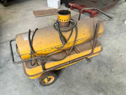 Canon à air chaud à chauffe-eau instantané Master