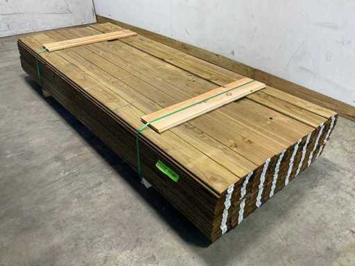 Douglas plank planed 300x14x1.6 cm (170x)