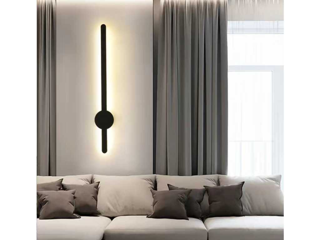 6 x Decoratieve wandlamp 80 cm warm wit (SW-189)