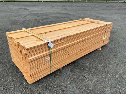 300x drewno budowlane 21x113x3000mm pióro i wpust