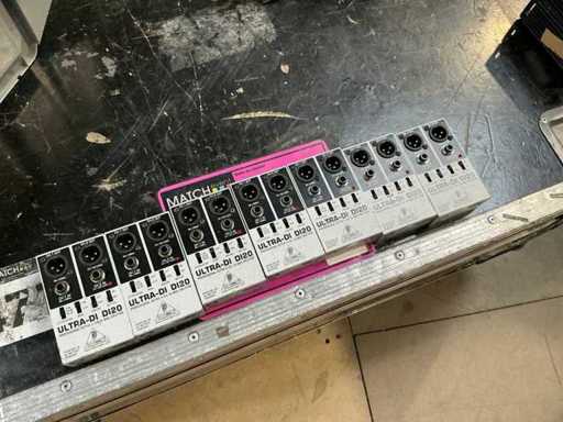 BEHRINGER - Ultra DI DI20 - Involucri diretti (7x)