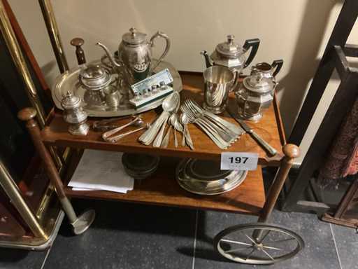 Kleine Partij verzilverd bestek