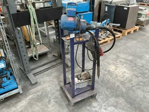 Pferd Mammutop stand Polisher