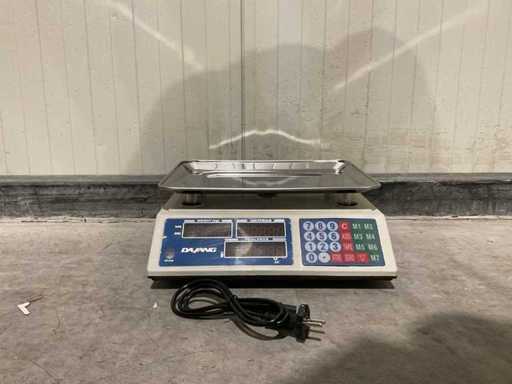 Échelle de prix numérique Transformateurs alimentaires