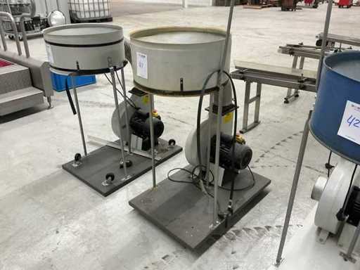 Système d’extraction de poussière mobile
