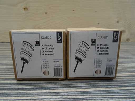 Blue Label - Afvoerplug (2x)