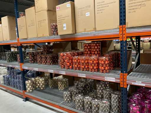 Lotto di palle di Natale in vetro