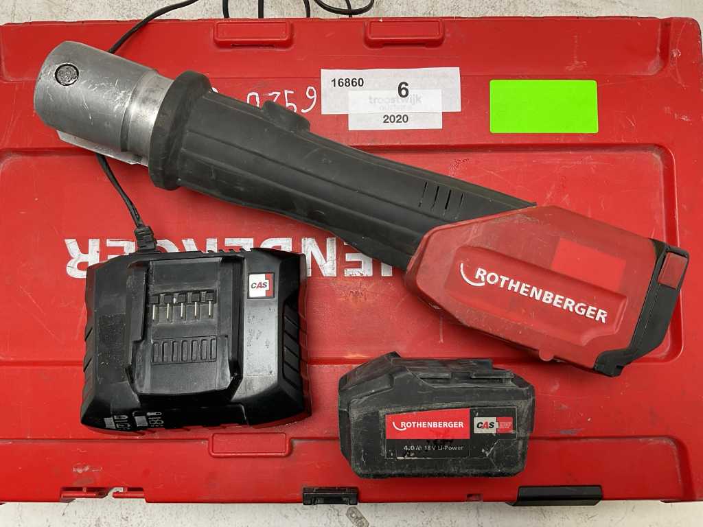 2019 Rothenberger Romax 4000 Press machine battery