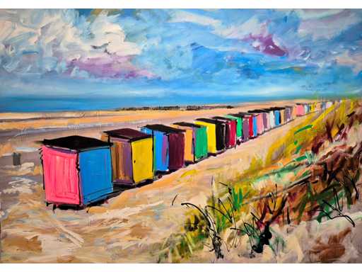 2020 Acryl op doek van Maanen ‘Dishoek’