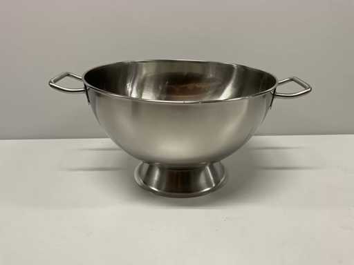 Ciotola per miscelare in acciaio inox con anello inferiore Ø 36 cm