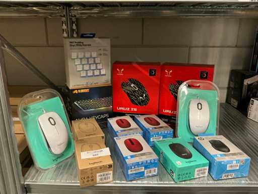 Charge verschiedener Mäuse & Keycaps (13x)