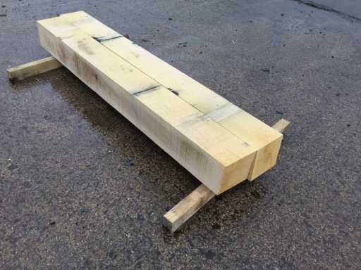 Balken Eiche 1880 x 187 x 187 mm (2 x)