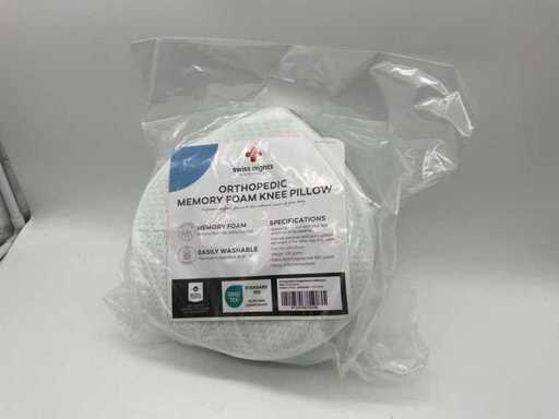 Orthopedic Knee Pillow blanc (100x)