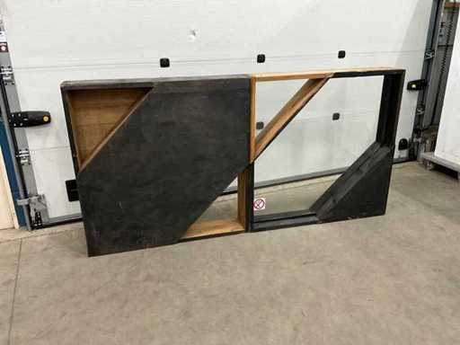 Houten scheidingswanden (22x)