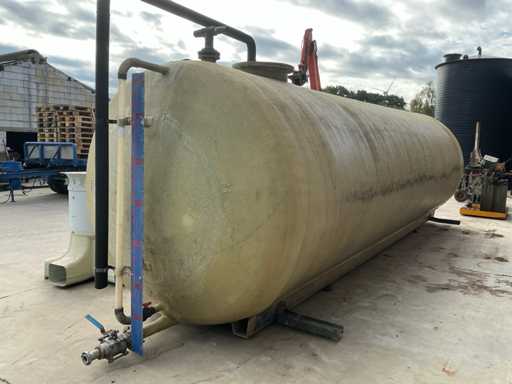 Réservoir d’eau horizontal