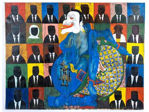 Dodi Kuwanto - Olie op doek - 145x190 cm