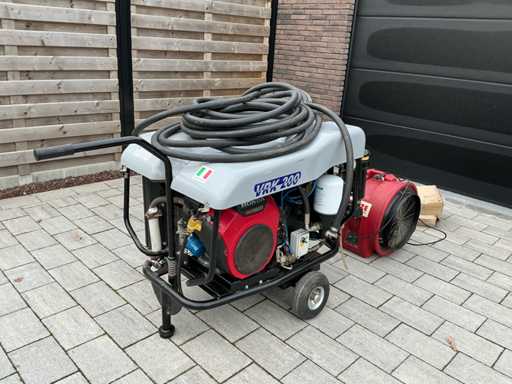 2019 Rotair VRK200 Luchtcompressor met blower en opvangbak