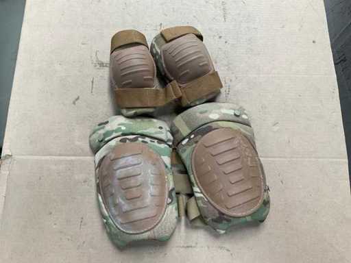 Knee and elbow pad set (2x)