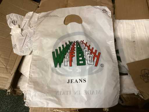 Bia?y ch?opiec Plastikowa torba (10000x)