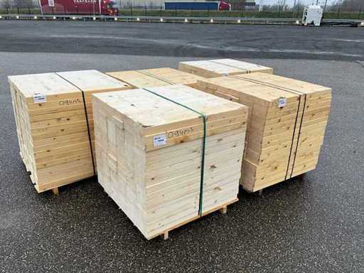 474x Poutre d’épicéa +/- 58x170x1000mm