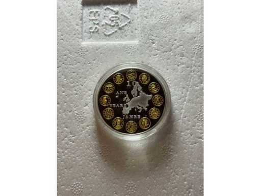 10 jaar Europa Herdenkingsmunt