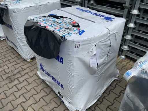 feutre de toiture en palette