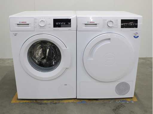 Seria Bosch|6 pralka VarioPerfect EcoSilence Drive i seria Bosch|6 Samoczyszcząca suszarka bębnowa z kondensatorem