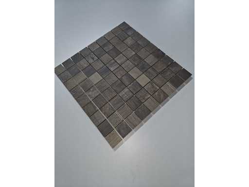 Kronos Ceramiche Wood Side 30x30cm - Bruin -  10,8m²