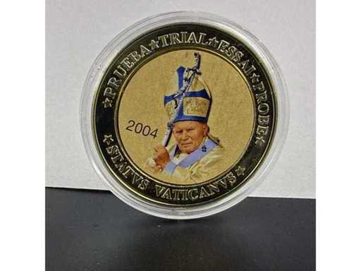 Vatikan / Papst Johannes Paul II Sammlermedaille 2004 – Specimen