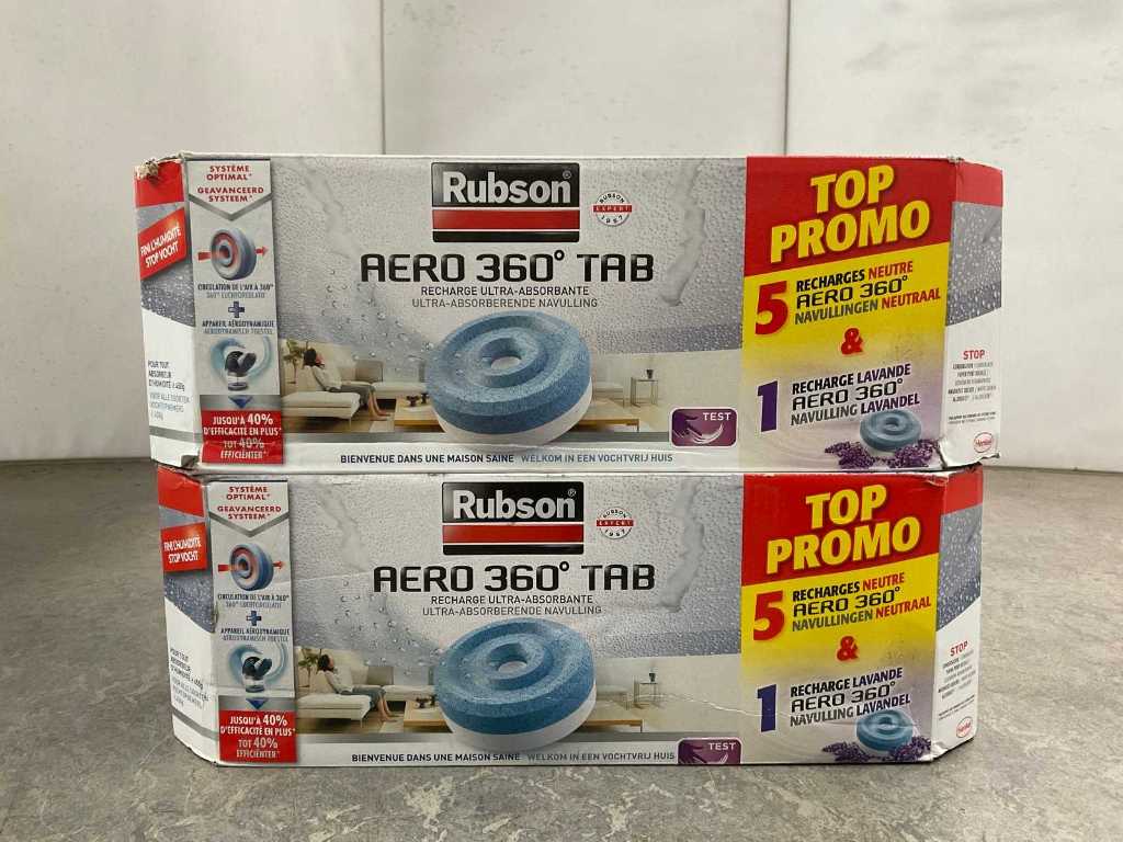 Rubson - Aero 360° tab set - Luchtreiniger met navulling