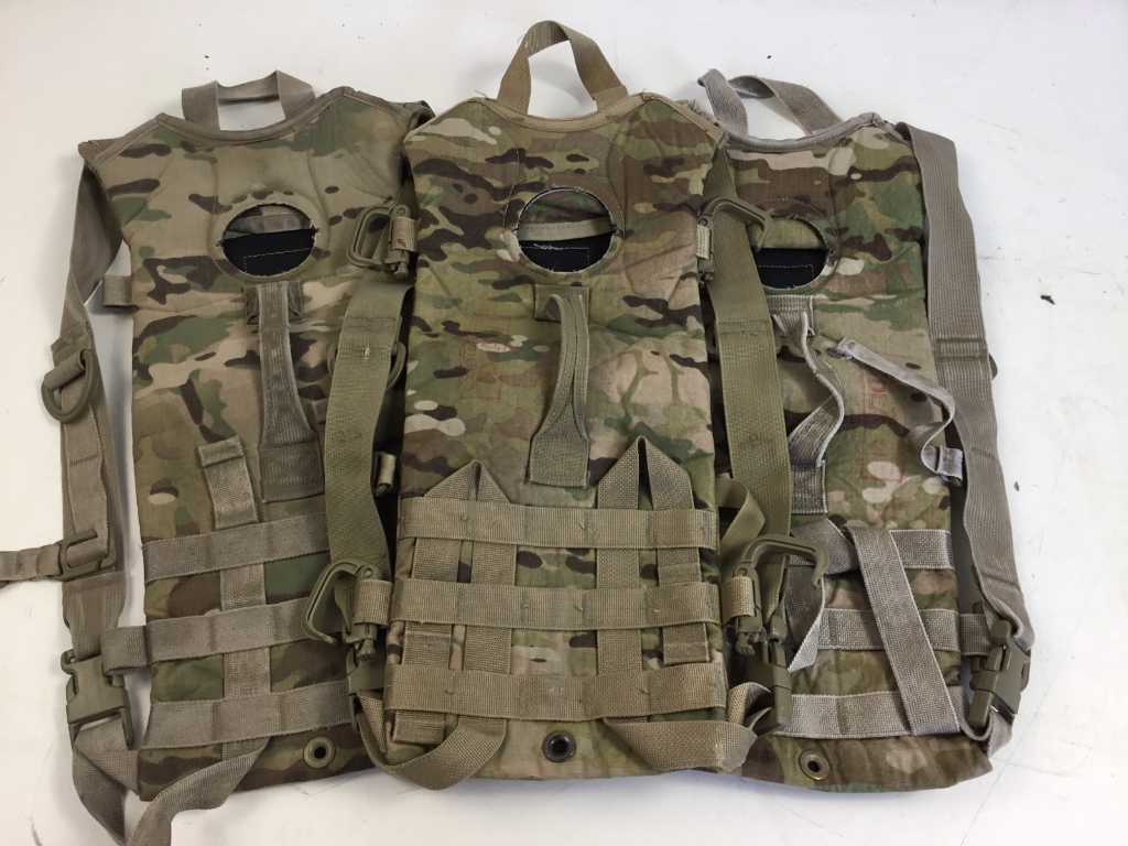 BAE Systeme / Lions Services Molle II Multicam Trinksystem Träger (3x)