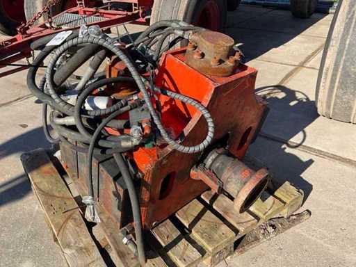 Marteau vibrateur rotatif, hydraulique