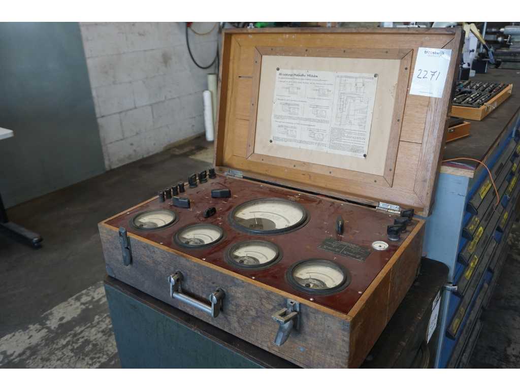 Hartmann & Braun Antique performance measuring case
