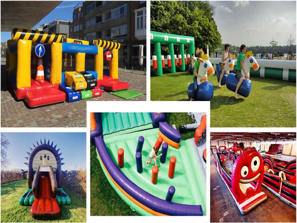 Obstacle courses & bouncy castles - Lokeren - 04/06/2024