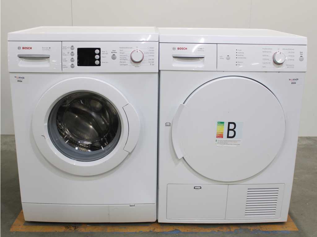 Bosch Serie|4 VarioPerfect Washer et Bosch Maxx 7 Sensitive Dryer