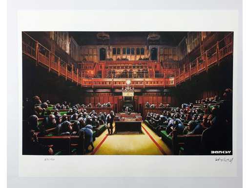 Banksy (geb. 1974), gebaseerd op - Gedecentraliseerd parlement