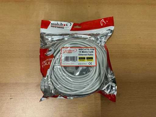 Multibox - MBCAT6-15M - PC i kabel sieciowy (35x)