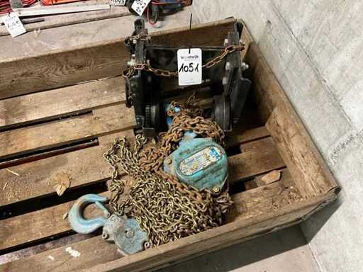 1996 Kettenzug mit Laufkatze