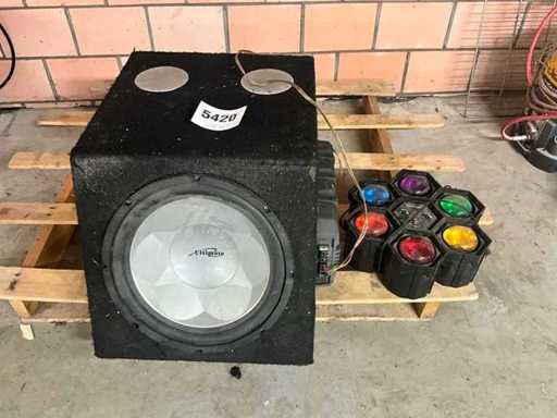 Ultimate Subwoofer et amplificateur Kenwood