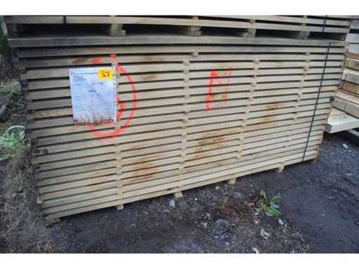 1,43 m³ Lames de chêne 30 mm