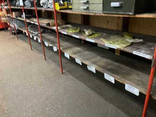 Partia części maszynowych